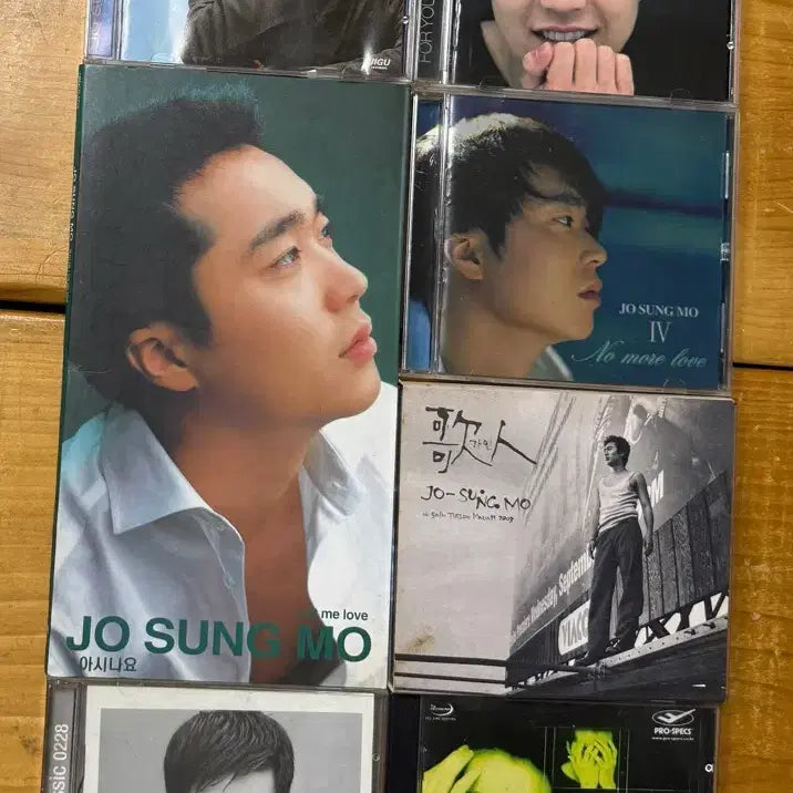 [BUNJANG] Jo Sung Mo CD Collection (Albums 1-5, Classic, VCD) / 조성모 시디 (1집~5집 &amp; 클래식 &amp; VCD)