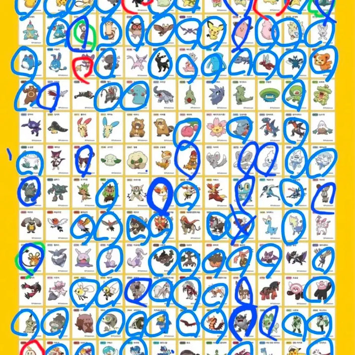 [BUNJANG] Pokemon Sticker Collection for Trade or Purchase / 포켓몬 띠부씰 교환/ 구매