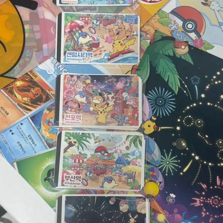 [BUNJANG] Pokemon Relaxing Vacation Busan Ticket Set 2026 / 2026 부산 포켓몬 느긋느긋 바캉스 승차권 판매