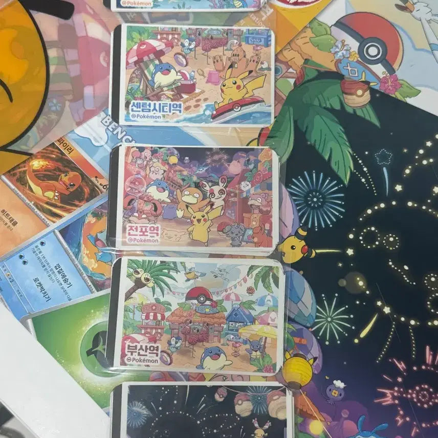 [BUNJANG] Pokemon Relaxing Vacation Busan Ticket Set 2026 / 2026 부산 포켓몬 느긋느긋 바캉스 승차권 판매