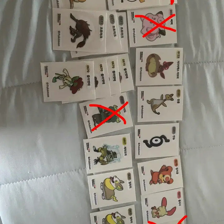 [BUNJANG] Pokemon Sticker Swap / 포켓몬 띠부씰 교환 합니다
