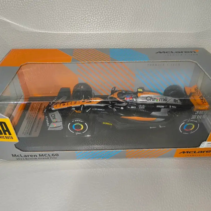 [BUNJANG] CCA McLaren MCL60 Oscar Piastri 1/24 Silverstone Grand Prix Edition Diecast Model / [새상품,무료배송] f1 맥라렌 영국 실버 에디션 피아스트리 1/24 다이캐스트