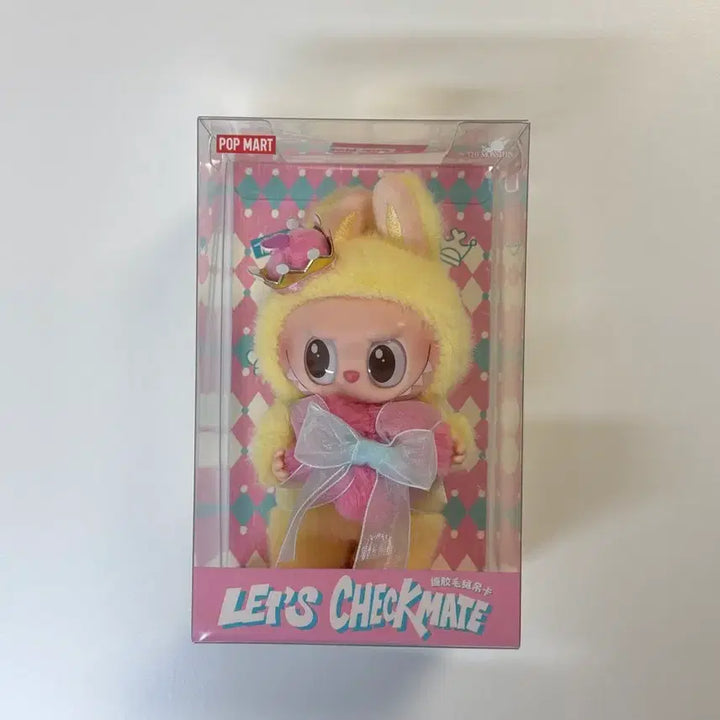 [BUNJANG] Pop Mart Labubu Checkmate Unsealed Plush / 팝마트 라부부 체크메이트 미개봉 새상품