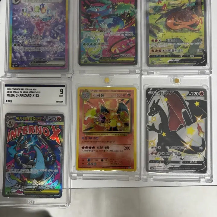 [BUNJANG] Pokemon Card Mega Charizard EX / Infernape EX / 포켓몬 카드 웅이 메가 리자몽 EX / 인페르녹 EX