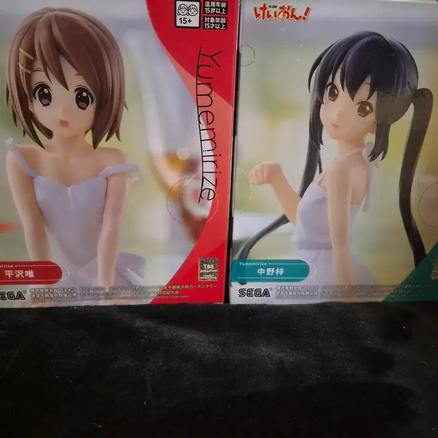 [BUNJANG] YumeMiru Risa &amp; Yui / Azusa Nakano Figure Set (Bundle) / 유메미리즈  히라사와 유이/나카노 아즈사 피규어세트(일괄판매)