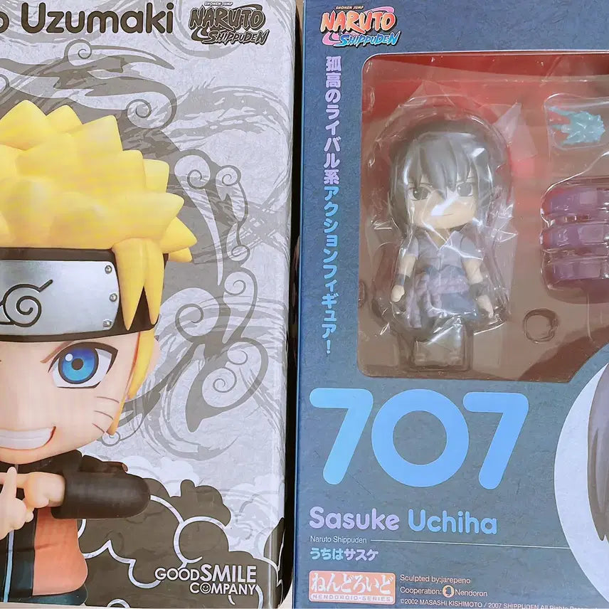 [BUNJANG] Naruto Uzumaki &amp; Sasuke Uchiha Nendoroid Set / 우즈마키 나루토, 우치하 사스케 넨도로이드 판매합니다