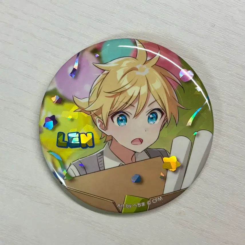 [BUNJANG] Kagamine Len Can Badge / 카가미네 렌 캔뱃지
