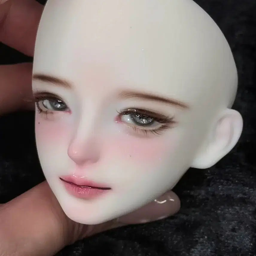 [BUNJANG] UFDOLL Xiaomu Head (Komaki) MSD Size Mia-Baek Skintone with Guarantee Card and Bonus Eyes / ufdoll 샤오무 헤드 보증카드 + 헤드 구관 msd 구체관절인형 머리