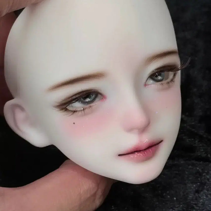 [BUNJANG] UFDOLL Xiaomu Head (Komaki) MSD Size Mia-Baek Skintone with Guarantee Card and Bonus Eyes / ufdoll 샤오무 헤드 보증카드 + 헤드 구관 msd 구체관절인형 머리