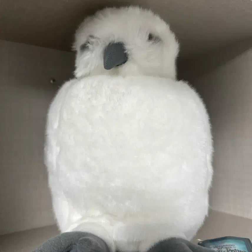 [BUNJANG] Universal Studios Japan Harry Potter Hedwig Sound Plush Hand Puppet / USJ 유니버설 스튜디오 재팬 해리포터 헤드위그 사운드 봉제인형 / 핸드퍼펫