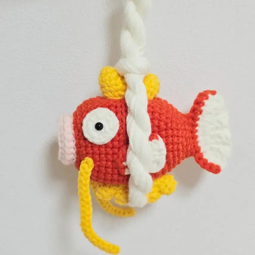 [BUNJANG] Handmade Magikarp Keychain / 액막이 잉어킹 키링(직접제작)