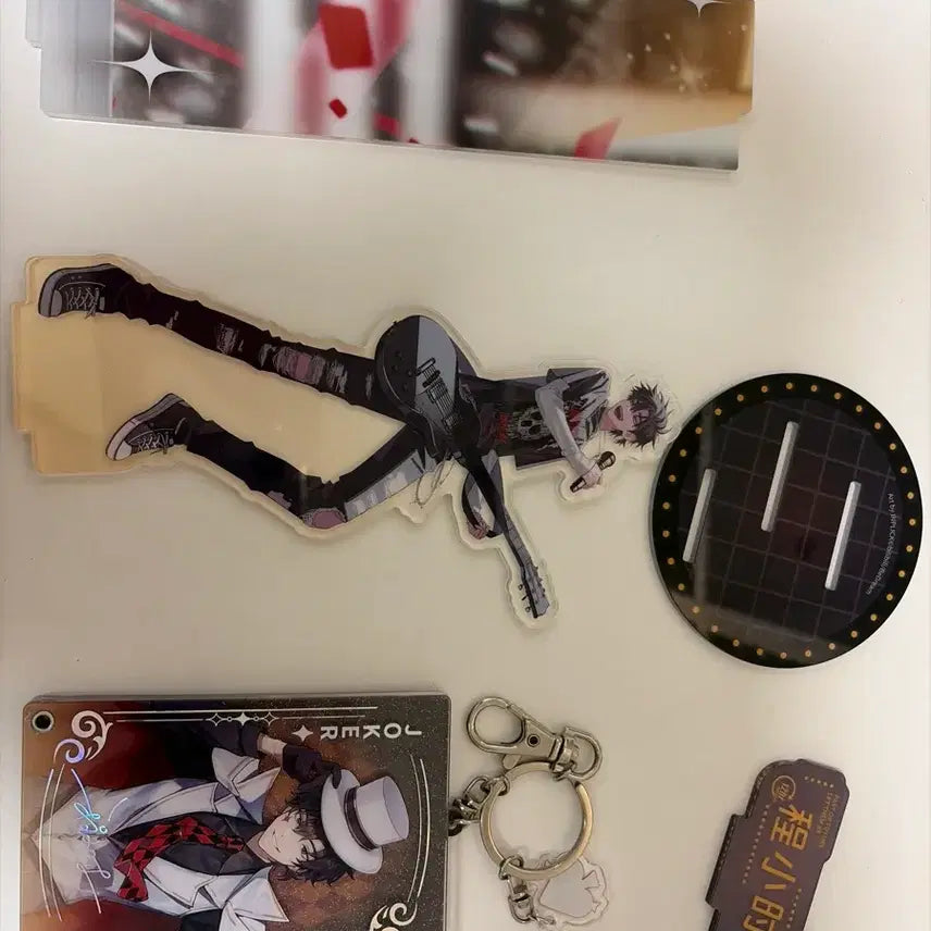[BUNJANG] Qingxiaozi Acrylic Stand &amp; Keyring Bundle Set / 청샤오시 아크릴 스탠드&amp;키링&amp;굿즈 일괄 판매해요!