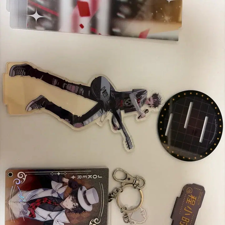 [BUNJANG] Qingxiaozi Acrylic Stand &amp; Keyring Bundle Set / 청샤오시 아크릴 스탠드&amp;키링&amp;굿즈 일괄 판매해요!