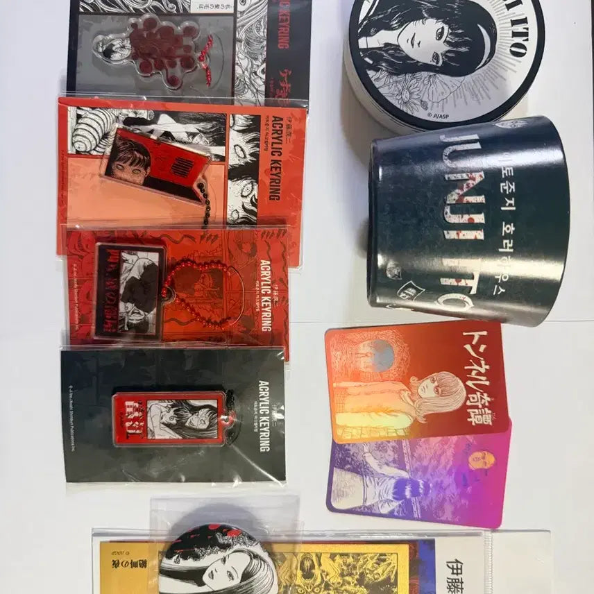 [BUNJANG] Junji Ito Horror House Goods Set / 이토준지 호러하우스 굿즈 세트