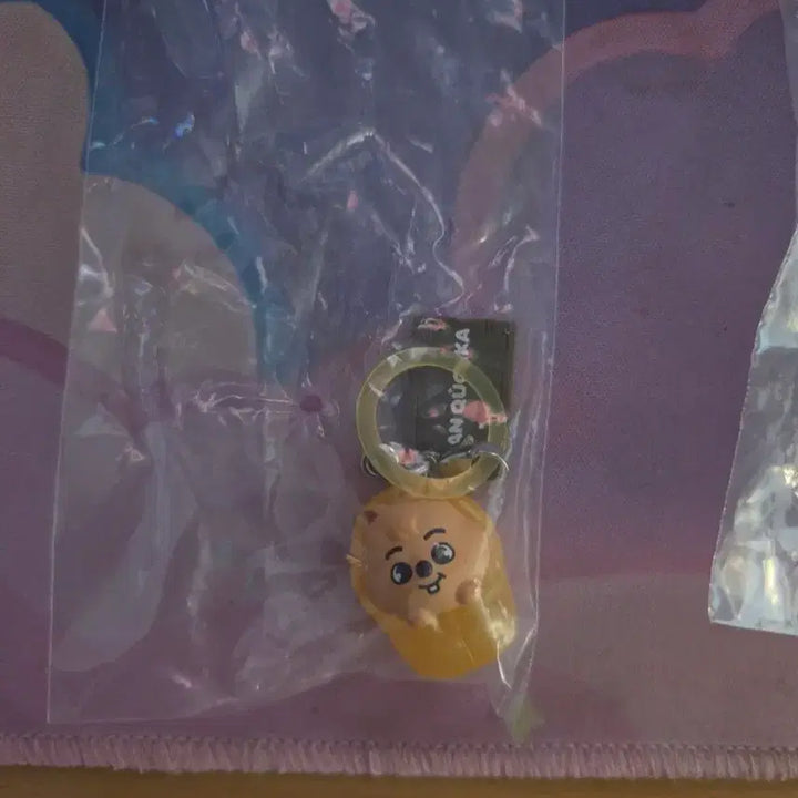 [BUNJANG] Stray Kids Han "Quokka Camping Gaja" Character Keyring / 스트레이키즈 한쿼카 캠핑 가쟈 키링