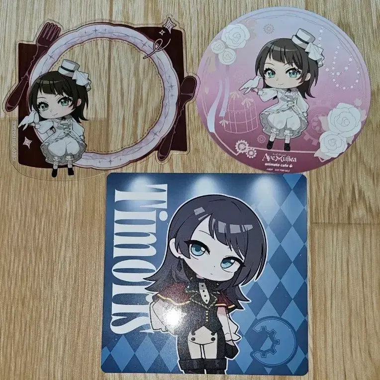 [BUNJANG] BanG Dream! Umi Rii Collaboration Cafe POB 3 Types Bundle Set / 뱅드림 아베무지카 우미리 콜라보카페 특전 3종 일괄