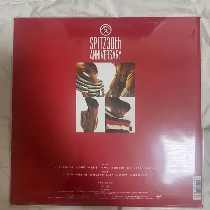 [BUNJANG] Spitz 2nd Album 30th Anniversary Edition LP / 스핏츠 2집 LP