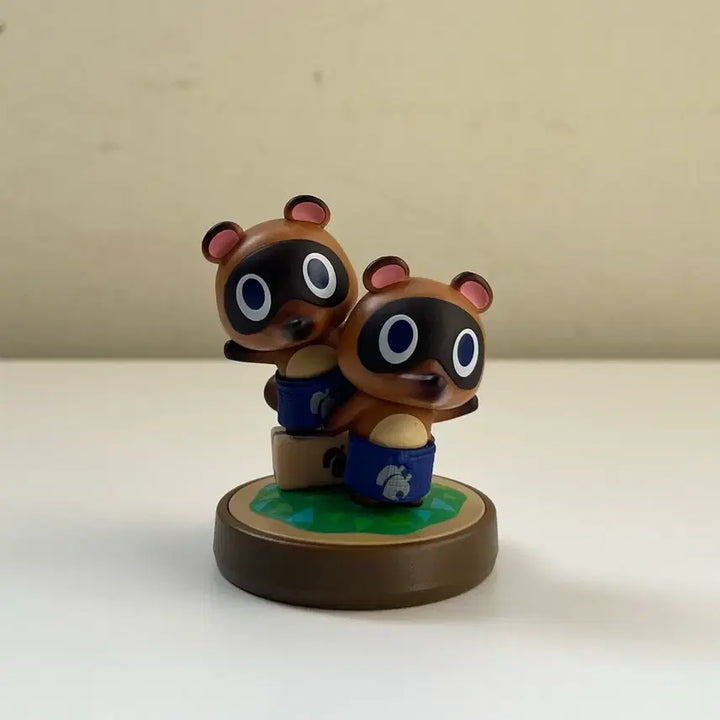 [BUNJANG] Animal Crossing Tom Nook Timmy Tommy Amiibo Figures / 동물의 숲 콩돌 밤돌 정품 아미보 피규어