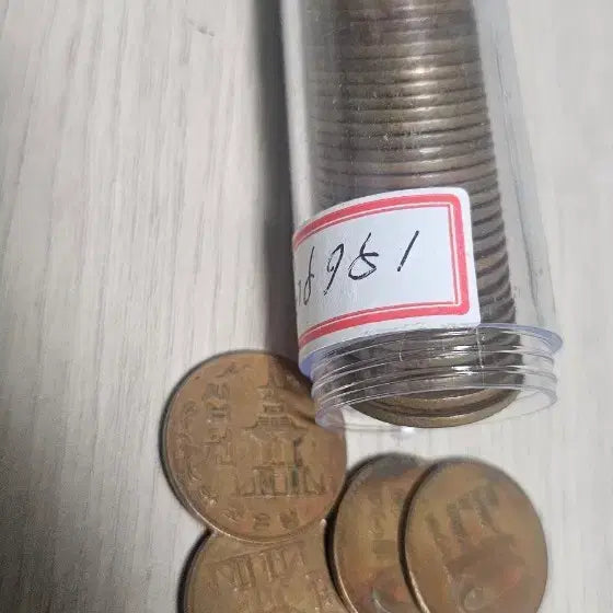 [BUNJANG] 1969 Copper 10 Won Coin (50 pieces) / 1969년 적동화 10원 50개 (4,650만개 발행)
