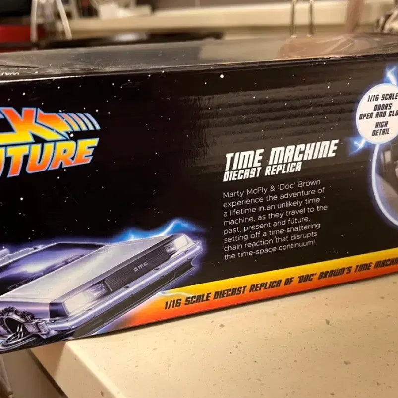 [BUNJANG] NECA Back to the Future DeLorean 1/16 Scale Diecast Replica / NECA 백투더퓨처 드로리언 피규어