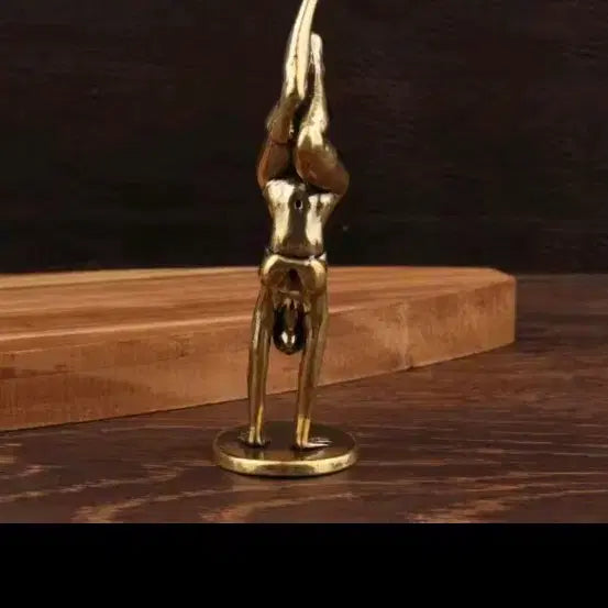 [BUNJANG] Brass Yoga Statue / 황동 요가 조각상