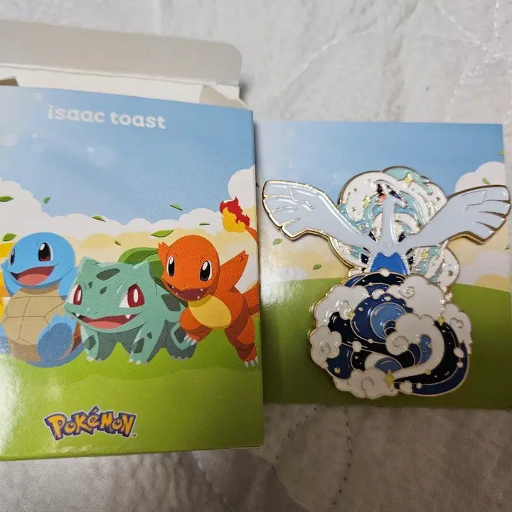 [BUNJANG] Pokemon Icestoast Collaboration Lugia Badge / 포켓몬 이삭토스트 콜라보 루기아 뱃지 팝니다