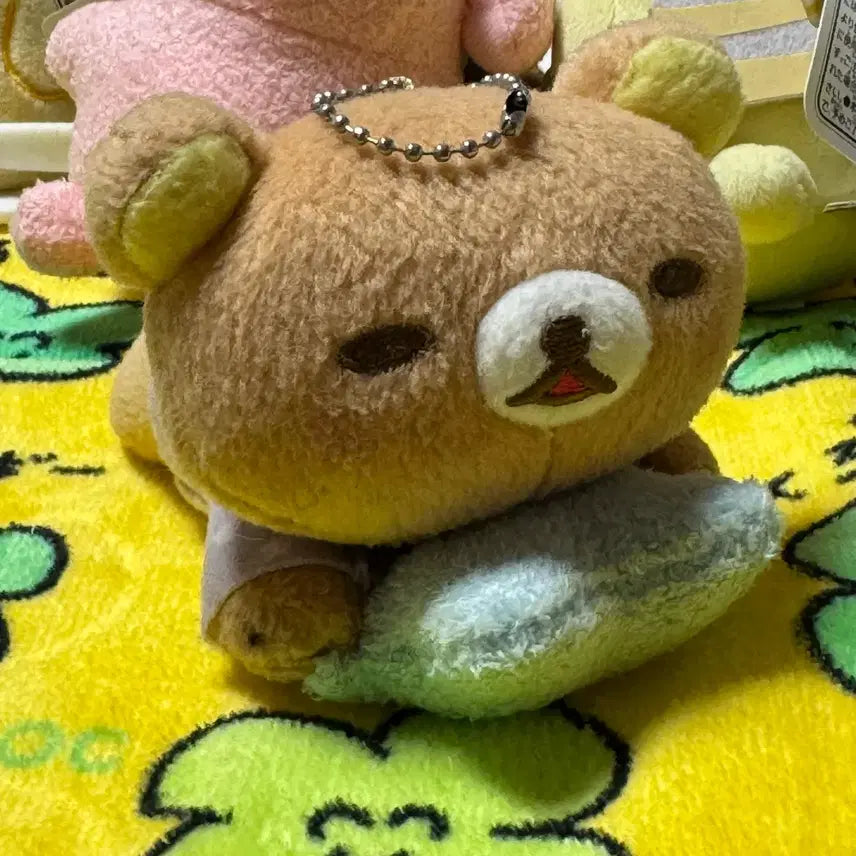 [BUNJANG] Rilakkuma Sleeping Star Pillow / 눈감은 리락쿠마 별배게