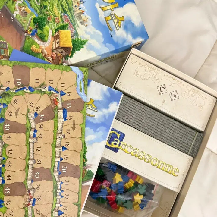 [BUNJANG] Carcassonne Board Game / 카르카손 보드게임