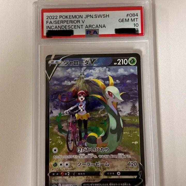 [BUNJANG] 2022 Pokemon Card Serperior V PSA 10 / 2022 포켓몬 카드 샤로다 V PSA10