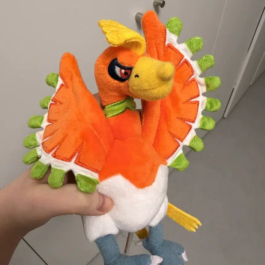 [BUNJANG] Pokemon Fit Ho-Oh Plush / 포켓몬핏 칠색조 인형