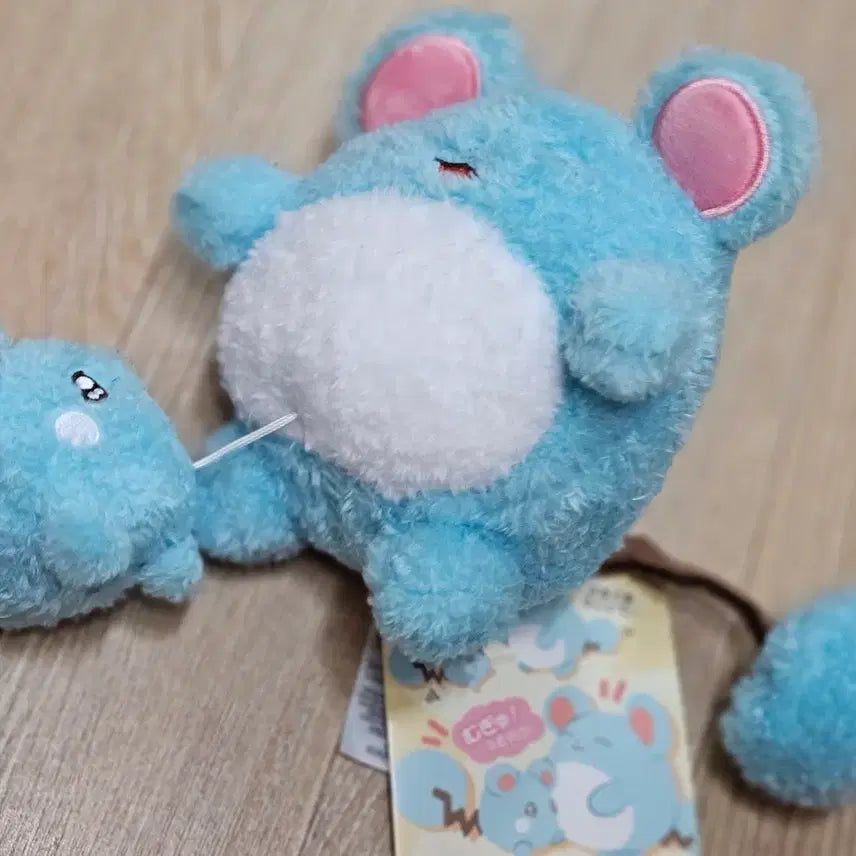 [BUNJANG] Pokemon "Crying Run &amp; Hug" Ruriri &amp; Marill Plush Set / 포켓몬 울면서 달려가 안기는 루리리&amp;마릴 인형