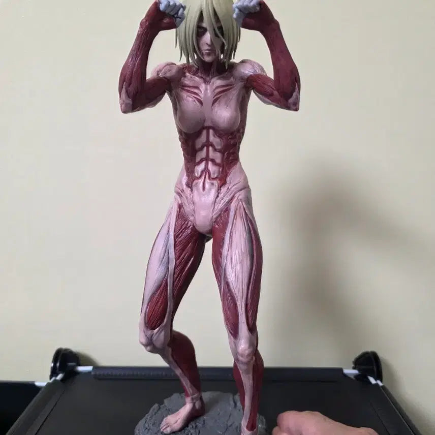 [BUNJANG] Attack on Titan Female Titan MEGAIMPACT Figure (Unsealed) / 개봉 전시) 진격의 거인 여성형 거인 MEGAIMPACT