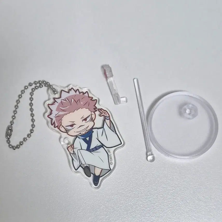[BUNJANG] Jujutsu Kaisen Sukuna Decora Pic Gacha Keyring Holder Acrylic Stand / 주술회전 스쿠나 데코라픽 가챠 키링 키홀더 아크릴스탠드