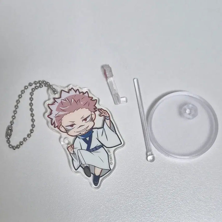 [BUNJANG] Jujutsu Kaisen Sukuna Decora Pic Gacha Keyring Holder Acrylic Stand / 주술회전 스쿠나 데코라픽 가챠 키링 키홀더 아크릴스탠드