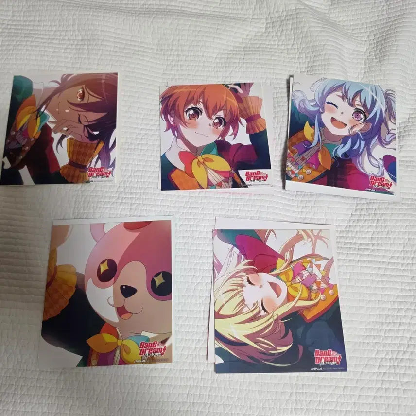 [BUNJANG] BanG Dream! Film Live 2nd Stage Exclusive Cel Sheet Bundle Set (Hello, Happy World!) / 영화 뱅드림 필름 라이브 세컨드 스테이지 색지 특전 (헬로 해피월드 하로하피) 5종 일괄