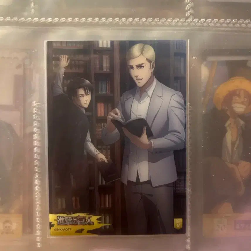 [BUNJANG] Attack on Titan Clear Card Vol. 1 / 진격의 거인 클리어카드 1탄