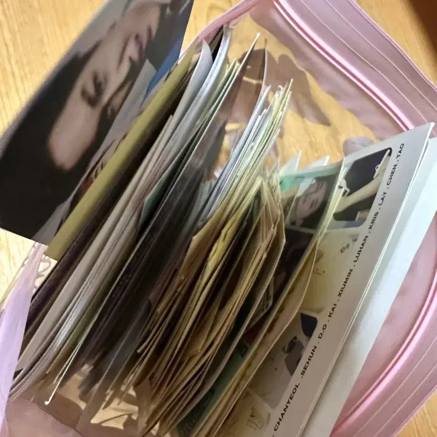 [BUNJANG] EXO Photocard Sticker Goods Bundle Set / 엑소 포토카드 스티커 굿즈 일괄