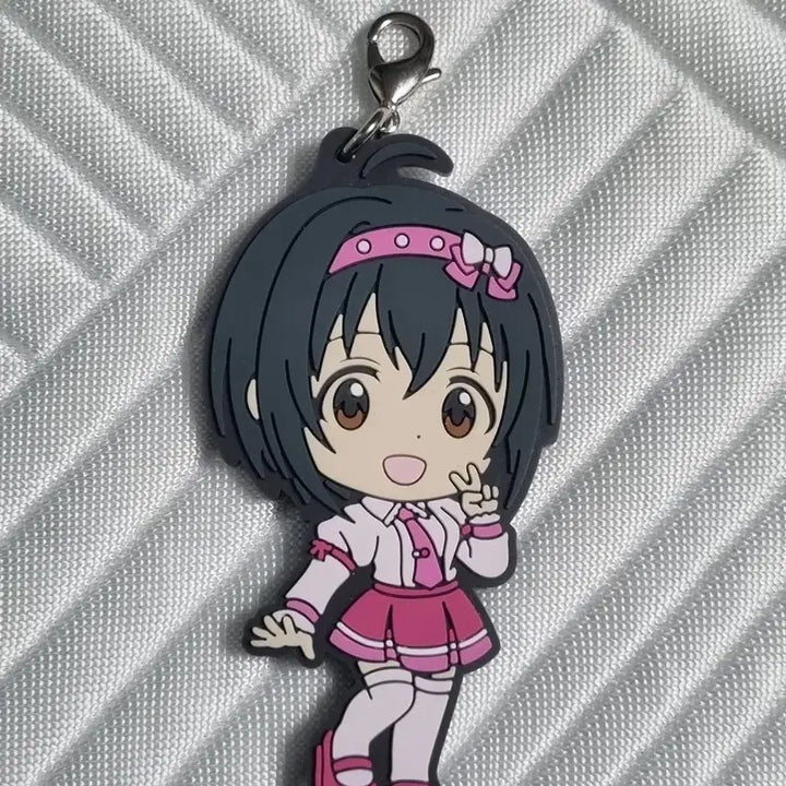 [BUNJANG] The Idolmaster Cinderella Girls Kohinata Miho KyunChara Rubber Strap / 아이돌마스터 신데렐라걸즈 큥캬라 러버스트랩 코히나타 미호