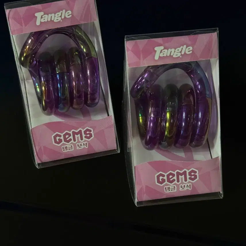 [BUNJANG] Tangle Fidget Toy Jam Jewel Series (New) / (새제품) 정품 TANGLE 탱글 피젯토이 잼 보석 시리즈