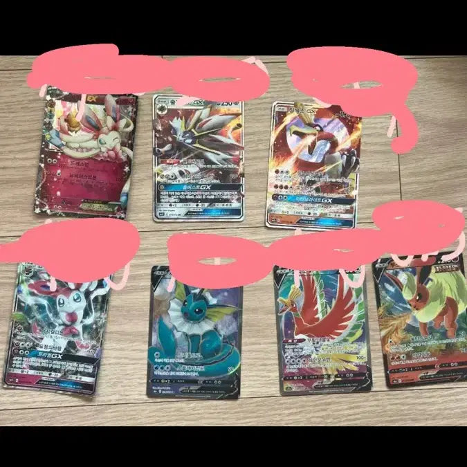 [BUNJANG] Pokemon GX/V Cards - Assorted Set / 포켓몬 카드 GX/V / 다양한 포켓몬