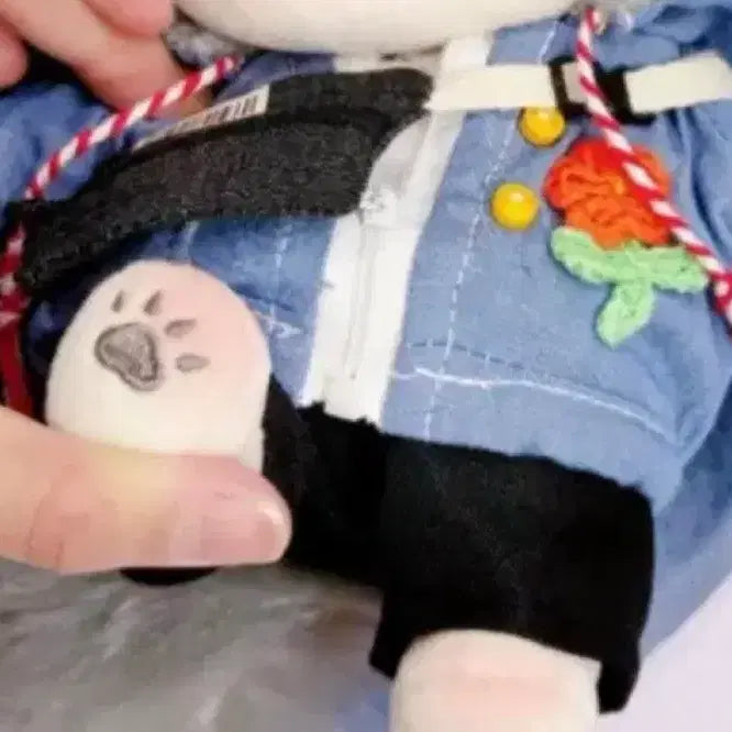 [BUNJANG] 20cm Doll Clothes Penguin Jumper / 무속성 인형옷 왕왕쿠키 펭귄점퍼 20cm인형옷