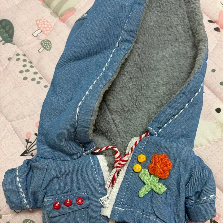 [BUNJANG] 20cm Doll Clothes Penguin Jumper / 무속성 인형옷 왕왕쿠키 펭귄점퍼 20cm인형옷