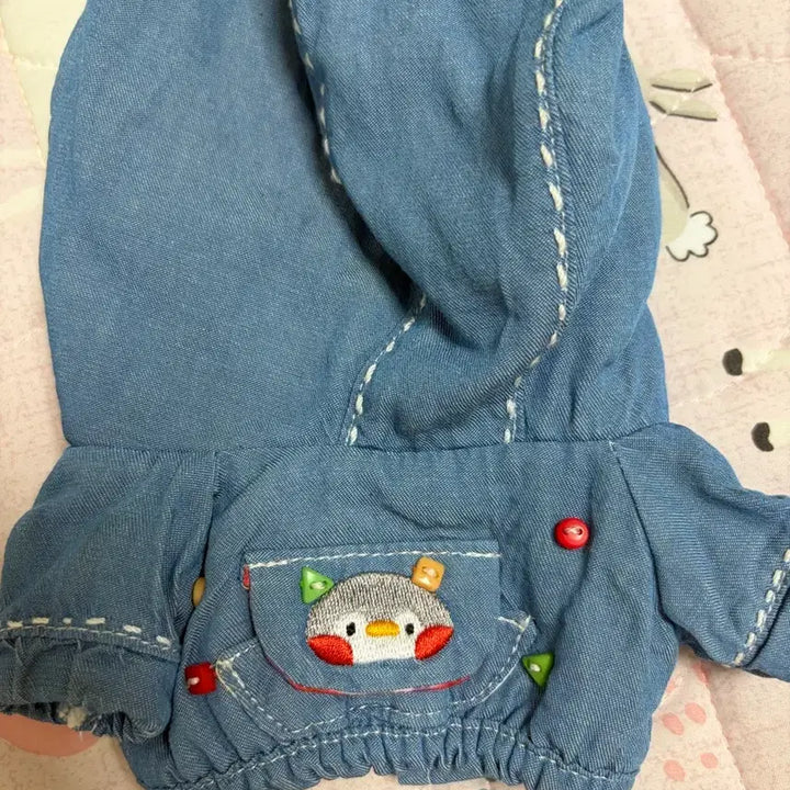 [BUNJANG] 20cm Doll Clothes Penguin Jumper / 무속성 인형옷 왕왕쿠키 펭귄점퍼 20cm인형옷