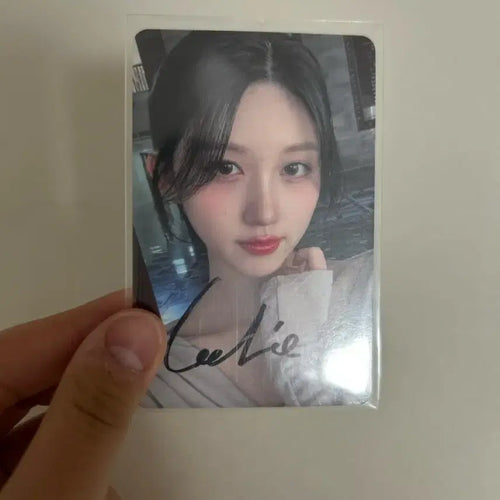 [BUNJANG] Autumn Signed Photocard / 가을 싸인포카