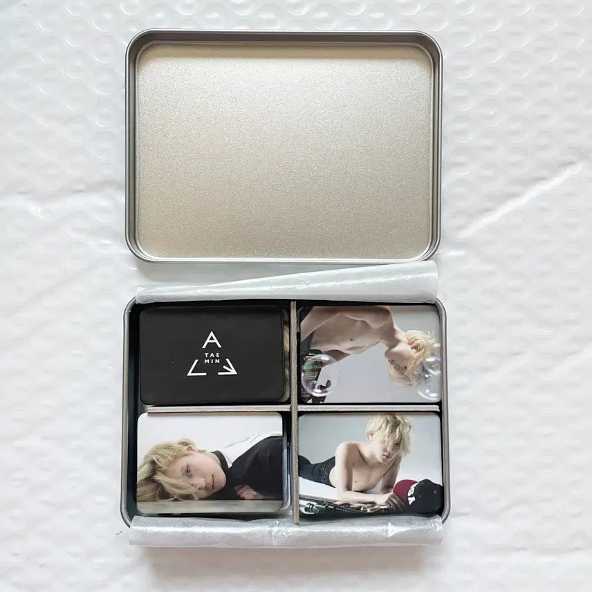 [BUNJANG] Taemin ACE Official MD Magnetic Tin Case Set / 태민 ACE 공식MD 마그네틱 틴케이스 세트