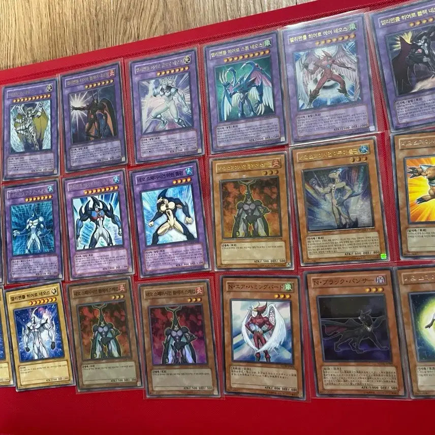 [BUNJANG] Yu-Gi-Oh! Elemental HERO Neos Fusion Bundle / 유희왕 엘리멘틀 히어로 네오스 융합체 일괄