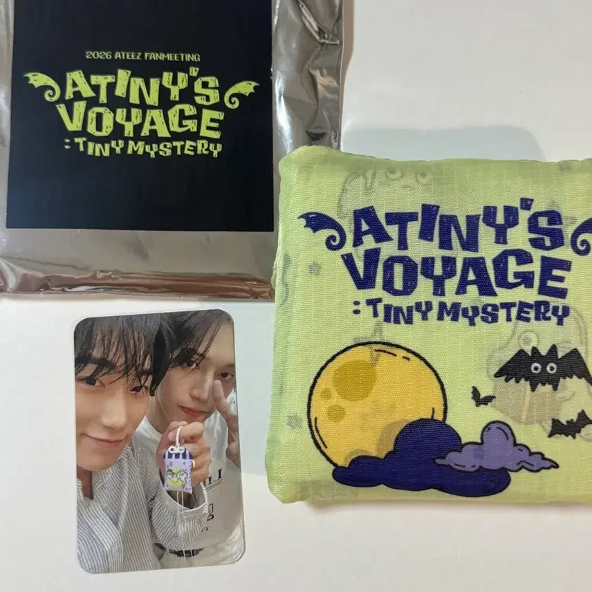 [BUNJANG] Ateez Atinyzone Umbrella Photocard Set / 에이티즈 에이티니존 장바구니 우산 포토카드 세트 ateez atiny