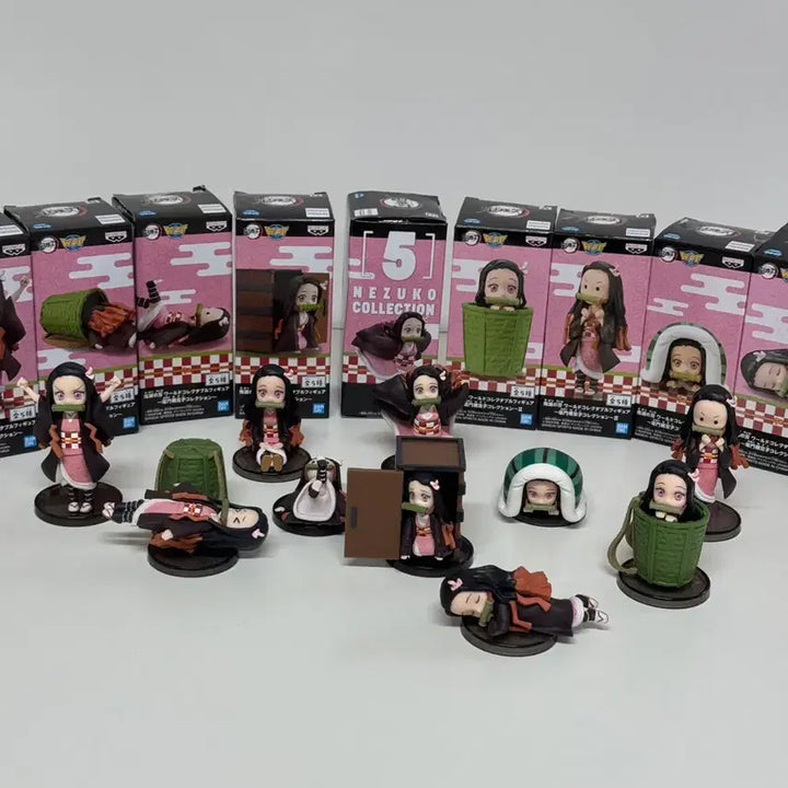 [BUNJANG] Demon Slayer Nezuko Vol. 1 &amp; 2 World Collectable Figure / 귀멸의칼날 월콜 네즈코 1,2탄