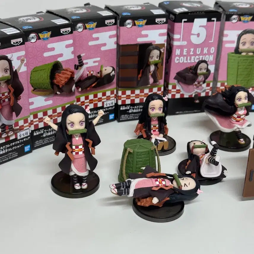 [BUNJANG] Demon Slayer Nezuko Vol. 1 &amp; 2 World Collectable Figure / 귀멸의칼날 월콜 네즈코 1,2탄