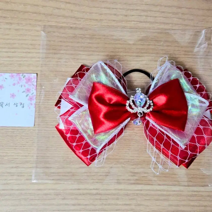 [BUNJANG] Concert Light Stick Ribbon Red / 응원봉 리본 팝니다